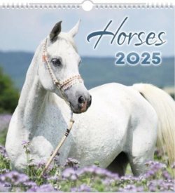 Horses 2025 - nástěnný kalendář