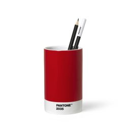 Pantone Porcelánový stojánek na tužky - Red 2035