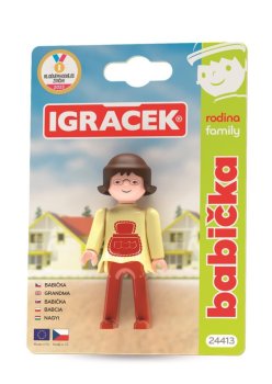 Igráček Rodina Babička - figurka