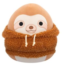 Squishmallows Lenochod s kapucí Sherman