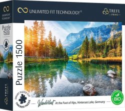 Puzzle Wanderlust: Na úpatí Alp, Jezero Hintersee, Německo 1500 dílků