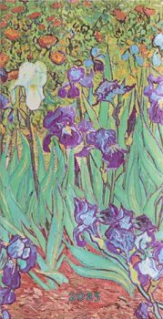 Diář Van Gogh’s Irises 2025