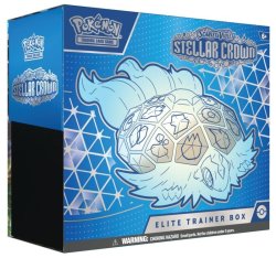 Pokémon TCG: Scarlet & Violet 07 Stellar Crown - Elite Trainer Box