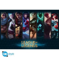 League of Legends Plakát Maxi: Champions 91,5 x 61 cm