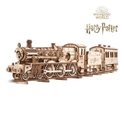 Harry Potter 3D dřevěné mechanické puzzle - Bradavický expres