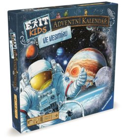 EXIT Kids Adventní kalendář: Ve vesmíru