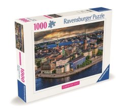 Puzzle Skandinávie: Stockholm, Švédsko 1000 dílků