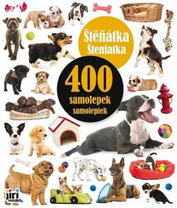 400 samolepek Štěňátka