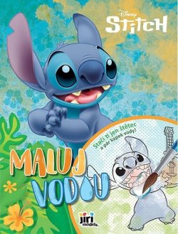 Maluj vodou A4 Lilo & Stitch