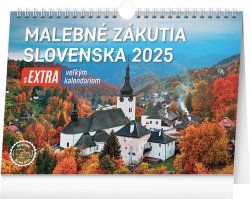 Malebné zákutia Slovenska 2025 - stolový kalendár