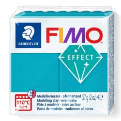 FIMO efekt 57g - metalická tyrkysová