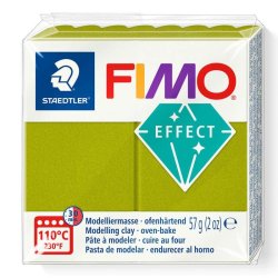 FIMO efekt 57g - metalická zelená