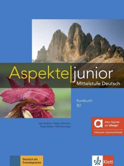 Aspekte junior 2 (B2) – Hybride Ausgabe – Lehrbuch + MP3 allango.net + Lizenz (24 Monate)