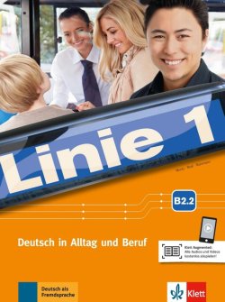 Linie 1 - B2.2 - Kursbuch/Übungsbuch Teil 2 + MP3/Video allango.net