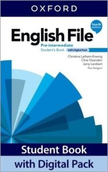 English File Fourth Edition Pre-Intermediate Student´s Book with Digital pack international edition