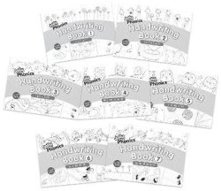 Jolly Phonics Handwriting Books Complete Set (1-7): In Print Letters (American English edition)