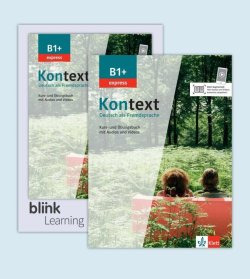 Kontext 1 Express (B1+) - Kurs./Übungsbuch + BlinkLearning Blended Bundle (14 Monate)