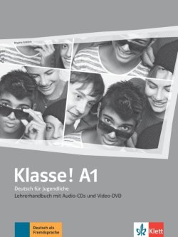 Klasse! 1 (A1) - Lehrerhandbuch + 4Audio CD + DVD-Video