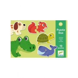 DJECO Duo puzzle Zvířátka