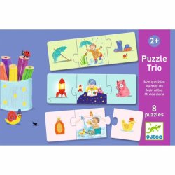 DJECO Trio puzzle Můj den