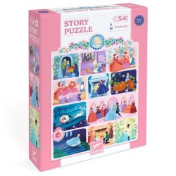 DJECO Story puzzle Popelka - 54 dílků