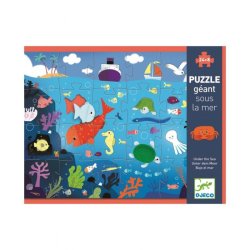 DJECO Velké puzzle Moře - 24 pcs