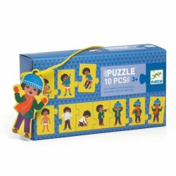 DJECO Puzzle oblékání - 10 pcs