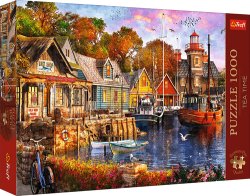 Puzzle Premium Plus Tea Time Přístav u moře