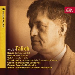 Talich Special Edition 16. Benda: Sinfonia in B - Dvořák & Suk: Smyčcové serenády - Čajkovskij: Andante cantabile - CD