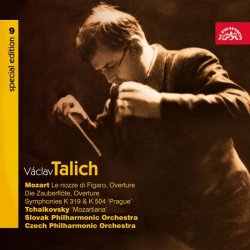 Talich Special Edition 9. Mozart: Předehry (Figarova svatba, Kouzelná flétna), Symfonie č. 33 a 38 - Čajkovskij: Suita č. 4 - CD