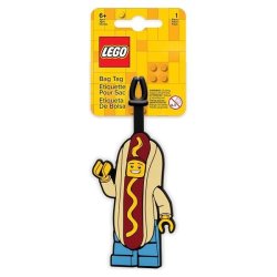 LEGO Iconic Jmenovka na zavazadlo - Hot Dog