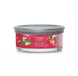 YANKEE CANDLE Holiday Cheer svíčka 340g / 5 knotů (Signature tumbler střední )