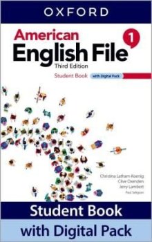 American English File Third Edition Level 1: Student´s Book with Digital pack