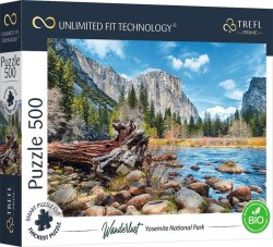 Puzzle UFT Wanderlust: Yosemitský národní park, Kalifornie, USA/500 dílků