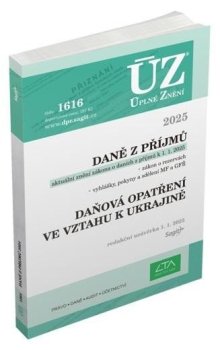 ÚZ 1616 Daně z příjmů