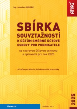 Sbírka souvztažností k účtům směrné účtové osnovy pro podnikatele 2025