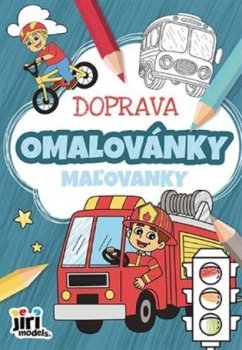 Doprava - Omalovánky A5