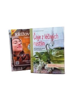 Balíček Čaje z léčivých rostlin + křížovky s tužkou